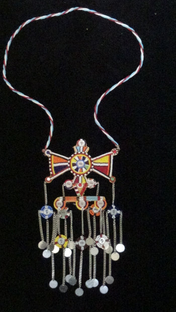 Dramatic Maasai necklace